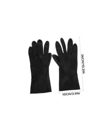 Angoily 9 Pairs Hair Black Shampoo Reusable Shampoo Men Shampoo for Men Black Reusable for Hair Coloring Black Disposable Men Shampoo Rubber Non-Slip Man Tool - Buy Online on GoSupps.com