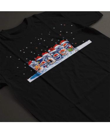 All+Every Pepsi Retro 90s Christmas Cans Men's T-Shirt L Black - Buy Online on GoSupps.com