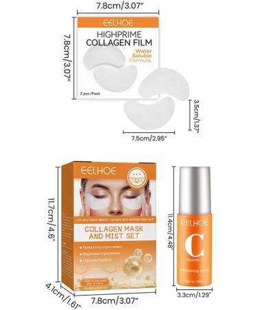 Dajidafu Portable Eye Dark Circle Spray Anti-age Anti-wrinkle Mist Sprays Moisturizing Hydrating Sprayer Wrinkle Remover Skin Care - Buy Online on GoSupps.com