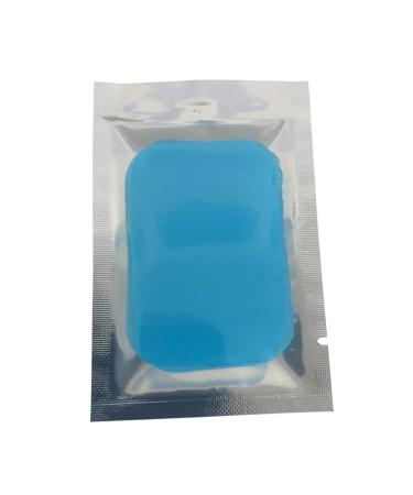 Healvian 30pcs Sheet Gel Pads for Abdominal Stimulators Gel Pads for Abdominal Toner Replacement Gel Pads Jelly Gel Pad Fitness Equipment Patch