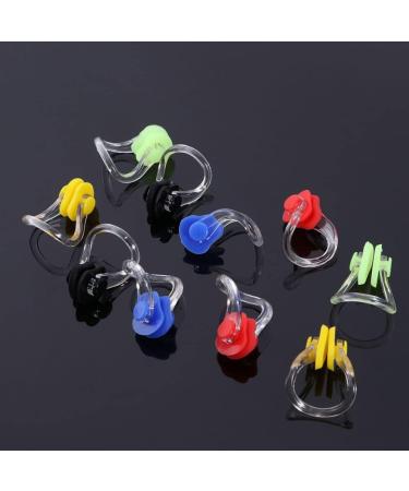 Obuyke 20Pcs Silicone Swimming Nose Clip for Kids and Adults - Ideal for Scuba Diving and Outdoor Activities - Buy Online on GoSupps.com