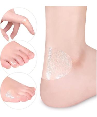 60Pcs Clear Moleskin Adhesive Blister Tapes - Foot Protection Stickers for Boots & Hiking - Prevent Blisters & Reduce Friction Pain - Buy Online on GoSupps.com