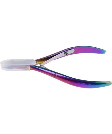 Nail Clipper for Thick Nails 1PCS Nail Art Dead Skin Remover Clipper Scissor Manicure Pedicure Tool Stainless Steel Plating Rainbow Cuticle Nipper Cutter (Color : Style 1) - Buy Online on GoSupps.com