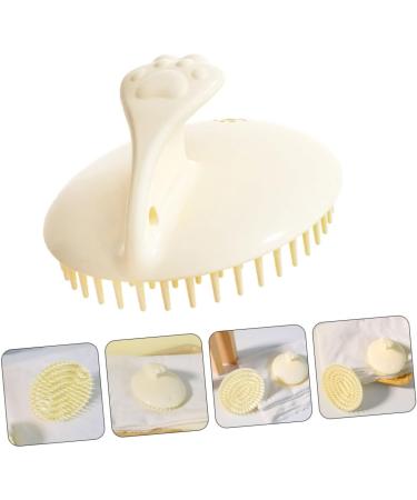 Kombiiuda Shampoo Massage Comb - Dog Shampoo Brush & Scalp Massager | Plastic Shower Brush for Hair Care & Body Scrubbing - Buy Online on GoSupps.com