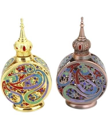 DFJOENVLDKHFE Vintage Patterned Glass Refillable Perfume Bottle Wedding Ladies Gifts (Size : Golden Phoenix) - Buy Online on GoSupps.com