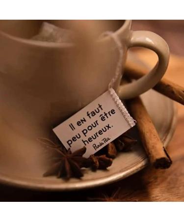 Panda Tea | Selection Infusions Gift Box | Assortment of 8 Organic Infusions 100% Organic | 45 Bags Muslin Infusions Ginger R - Buy Online on GoSupps.com