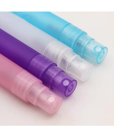 Zeoabsy 50-Pack 5ml Matte Transparent Spray Bottles | Fine Fog Spray Pumps & Funnels | Ideal for Water Alcohol & Perfume | Travel & DIY Use - Buy Online on GoSupps.com