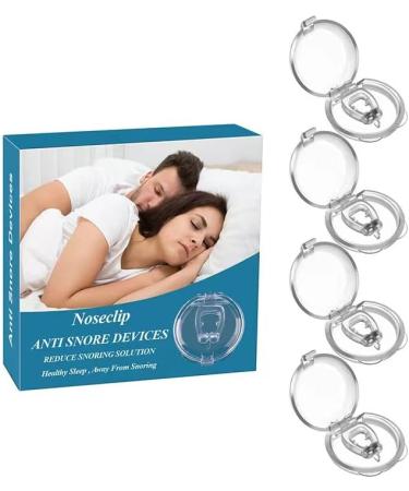 Pcomrich Anti-Snoring Magnetic Nose Clip - Stop Snoring Sleep Aid (4 Clips) - Buy Online on GoSupps.com