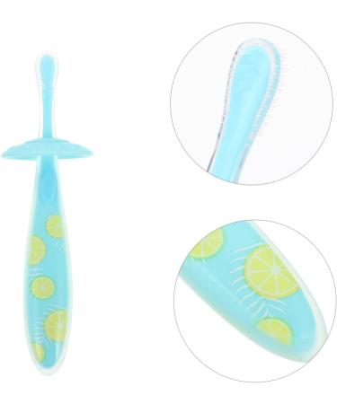 Frcolor 4-Piece Children's Toothbrush Set - Soft Fur Detergent Tooth Cleaner & Transparent Shoe Belt Ideal for Milk Teeth Care - Buy Online on GoSupps.com