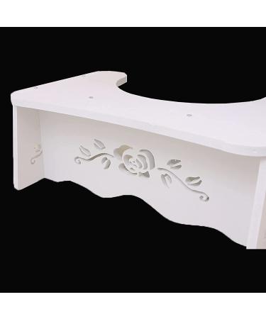 7 Inch Foldable Toilet Stool for Adults & Kids - Eco-Friendly Wood-Plastic Board - Buy Online on GoSupps.com