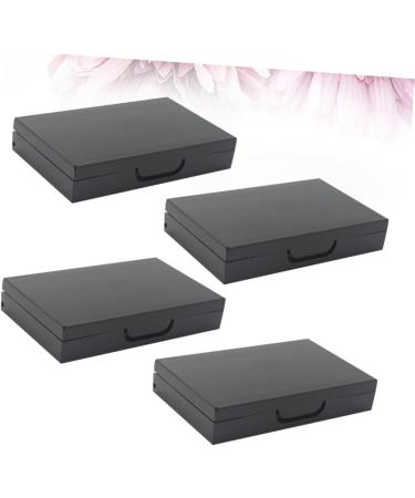 Beavorty 12 pcs makeup palette eyeshadow eye shadows magnetic Empty Eyeshadow Palette matchbox cosmetic mini 4.5X7.2CMx3pcs Black 2x3pcs - Buy Online on GoSupps.com