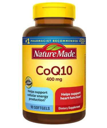 CoQ10 400mg 1-Pack of 90 Softgels Not 3-Pack (3-Pack is uncorrectable Error)