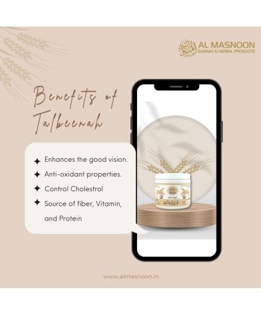 AL MASNOON Talbina Special With Dry Fruits/A Sunnah & Healthy Diet Porridge For All Age Group (350G Pack Of 1) - Buy Online on GoSupps.com