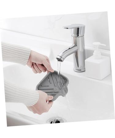 Ciieeo 6 Pcs Silicone Soap Dish Silicone Travel Soap Draining Holder Soap Dish with Drain Soap Container Soap Holder for Shower Wall Silicone Container Bathroom Silica Gel Jewelry Tray - Buy Online on GoSupps.com