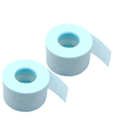 Beavorty Blue Mascara 2 Rolls Silicone Gel Band Tools Mascara Eyelash Tapes Eye Gel Eyelash Patches Blindfold Breathable