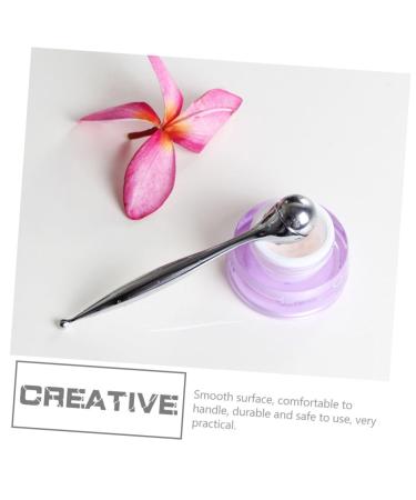 FRCOLOR 5pcs Eye Massage Spoon Set - Anti-Wrinkle Makeup Applicator Sticks for Skin Care | Portable Stainless Steel Face Cream Tools - Buy Online on GoSupps.com