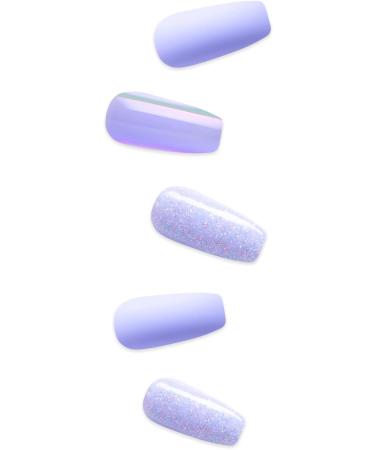KISS Glam Fantasy Collection Parasol Special FX Gel Nails Includes 28 False Nails Nail Glue Nail File and Manicure Stick - Buy Online on GoSupps.com