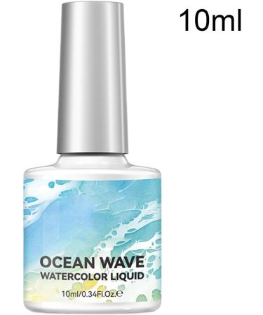  Whnbuij Aqueous gradation gel liquid paint 10 ml bottle. Smooth application even layering layering of transparent coats color control fluorescent design three-dimensional effect. - Buy Online on GoSupps.com