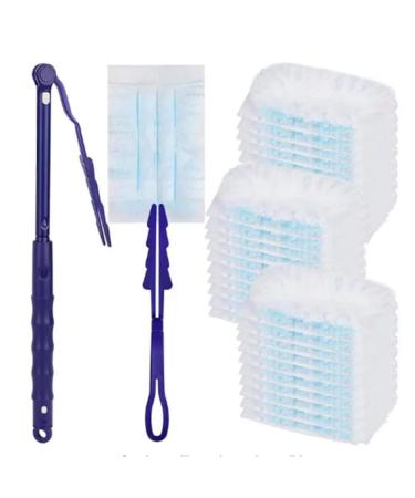 Firstrays Disposable Electrostatic Dust Duster Fiber Brush Duster Household Cleaning Housework Dust Duster Easy to Use