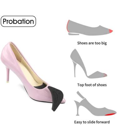 Adjustable Toe Filler Insoles for High Heels | Reusable Shoe Inserts & Pillow Pads for Oversized Shoes - Buy Online on GoSupps.com