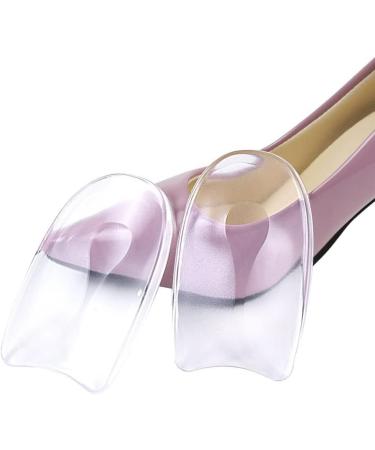 Premium Heel Grips GEL - Self-Adhesive Soft Shock Absorption Cushion for Blister Prevention - Clear - Ideal for Adults - Buy Online on GoSupps.com