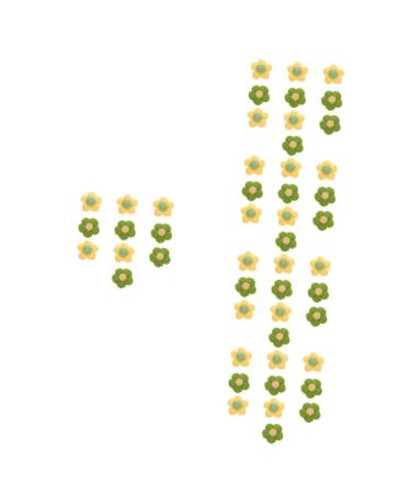 Beavorty 50 Pcs Hairpin Accessories Girls' Accessories Daisy Embellishments Headdress Material Patch Blush 1 count (Pack of 1) Assorted Color 1x5pcs