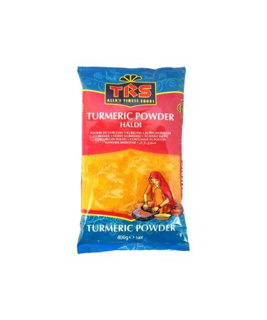 TRS Haldi Powder | 400G | Turmeric Powder |Adds Taste and Flavour to Meals |Ground Turmeric Ginger | Indian Origin