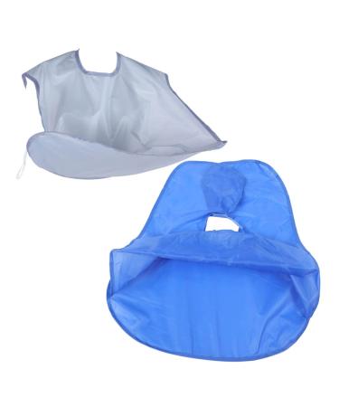 Minkissy 10-Piece Beard Shave Kit | Premium Hairdresser Accessories for Men | Multi-Purpose Hair Cutting Tools | Blue-Gray Aprons & Claps - Buy Online on GoSupps.com