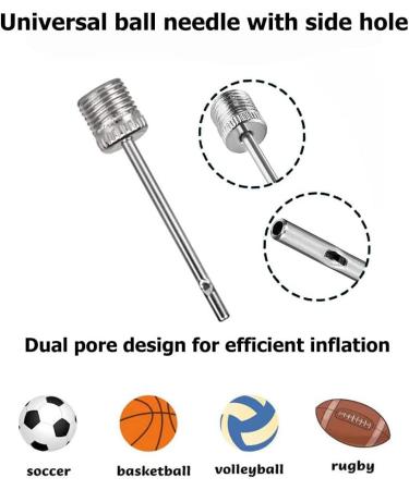 Dlingear 30+2 PCS Ball Pump Needles for Basketball, Soccer, Volleyball, Football & More | Air Inflation Needle Kit - Buy Online on GoSupps.com