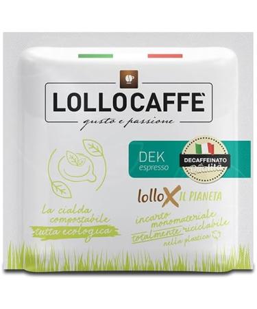 Lollo Caffe Pack of 450 Dek Blend Pods Decaffeinated - Buy Online on GoSupps.com