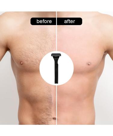 Buy Dhqkqg Back Hair Remover | Ergonomic Foldable Men's Razor for Effective Back Shaving - Buy Online on GoSupps.com