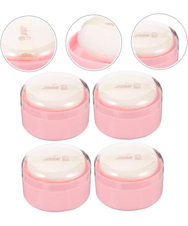 Kisangel Baby Powder 12 Pcs Body Powder Puff Box - Pink Compact Child Synthetic Sponge - Travel-Sized Baby Powder - Buy Online on GoSupps.com