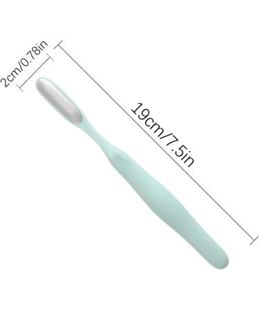 Besreey Pedicure Foot File Reusable Stainless Steel Cracked Skin Removal Tool - Foot Care Pedicure Foot File Foot ScrubberStainless Steel Cracked Skin Removal Tool for Adults Blue - Buy Online on GoSupps.com