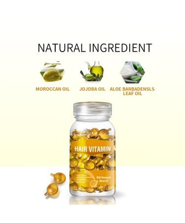 Ciwich Hair Serum Capsule with Ginseng & Honey Oil - 30pcs | Hair Growth Treatment for Dry Damaged Hair - Buy Online on GoSupps.com