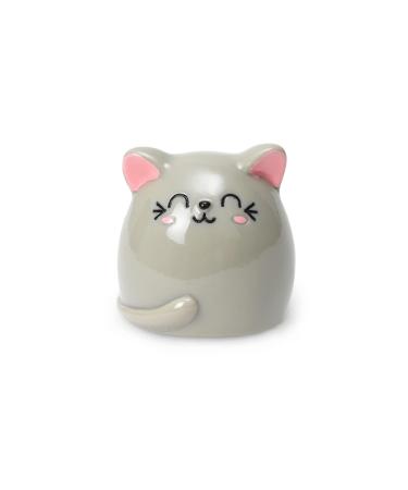 Legami Vanilla Flavoured Lip Gloss for Girls - Transparent Pink Kitty Motif 3.5 x 3.8 cm | International Shipping Available - Buy Online on GoSupps.com