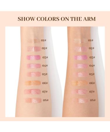 4 Colors Fat Lip Oil Drip - Hydrating Lip Gloss & Oil with Big Brush Head | Moisturizing Non-Sticky & Vegan - Plumping Transparent Lip Glaze (SET A - Buy Online on GoSupps.com