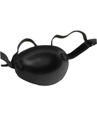SEWOART 2pcs Lazy Eye Patch Eye Mask Adjustable Eye Patch Adult Costumes Eye Patches Pirate Black - Buy Online on GoSupps.com