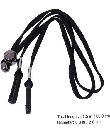 Adjustable 4-Piece Wind Rope Face Mask Lanyard Holder | Neck Key Cord | Durable Polyester Extension - Buy Online on GoSupps.com