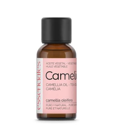 Essenciales Essenciales - Organic Camellia (Canellia oleifera) Vegetable Oil 30 ml | 100% Pure and Natural - Certified Organic and Ecological