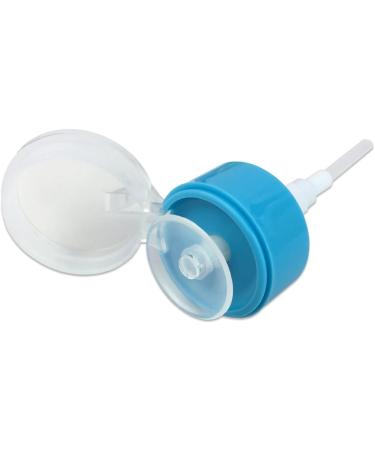 Beauticom 9 Oz Blue Push Down Acetone Empty Bottle Dispenser - Set of 2 - Buy Online on GoSupps.com