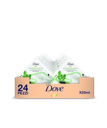 Dove Dove 24-pack of face masks for oily skin with impurities made with vegetable charcoal fiber 25 ml