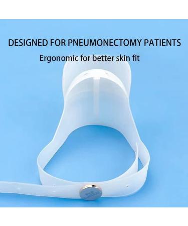 Bluezy Trachea Cover | Shower Stoma Protection for Laryngectomy & Tracheotomy | Ear Air Tube Sign - Buy Online on GoSupps.com