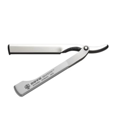 DOVO DOVO Shavette Blade Razor Silver Aluminum 1 Count (Pack of 1) - Buy Online on GoSupps.com