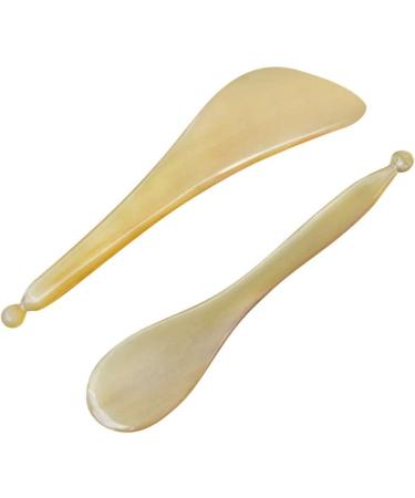 Buy Healifty Gua Sha Scratching Massage Point Tool - Ochsenhorn Eye Roller & Massage Stick for Ultimate Relaxation - Buy Online on GoSupps.com