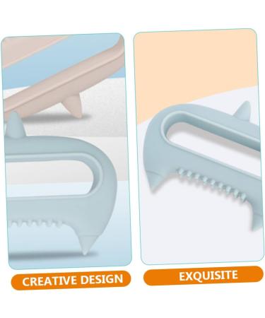 Beavorty 4pcs Acupuncture Massager Set - Comfortable Hand & Head Massage Tools Neck Massager Rollers & Exfoliating Brush Silicone Gel for Ultimate Relaxation - Buy Online on GoSupps.com