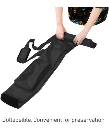 Portable Golf Carry Bag | Foldable Driving Range Carrier | Water Resistant | Multi Colors | Gift for Men & Women Golfers | Customizable | Black - Buy Online on GoSupps.com