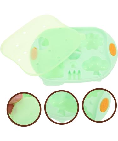 OUNONA 5pcs Baking Tools Mold for Baby Food Silicone Baby Food Molds Professional Silicone Mold DIY for Food Baby Food Silicone Mold Silicone Molds Milk Silica Gel Jelly Infant Products 15X12X3cmx5pcs Greenx5pcs - Buy Online on GoSupps.com