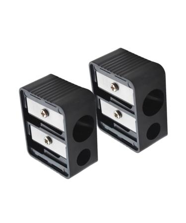 Premium Eyeliner Sharpener - Double Holes Cosmetic Pencil Sharpener for Eyebrow & Lip Liner | Buy Internationally - Buy Online on GoSupps.com