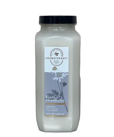 Bath and Body Works Aromatherapy Black Chamomile Luxury Bubble Bath 15 Fl Oz (Black Chamomile)