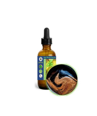 SHILAJIT Liquid Serum - Altai Black Gold - Siberian Mountain Resin (Glycerin Extract) - Skin Vitality Minerals Fulvic & Humic Acid Copper - Cosmetic Topical Care Antiaging Nourishing (60ml)